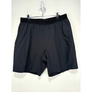 Ten Thousand Session Shorts Black Lightweight Running Workout Men Size Large